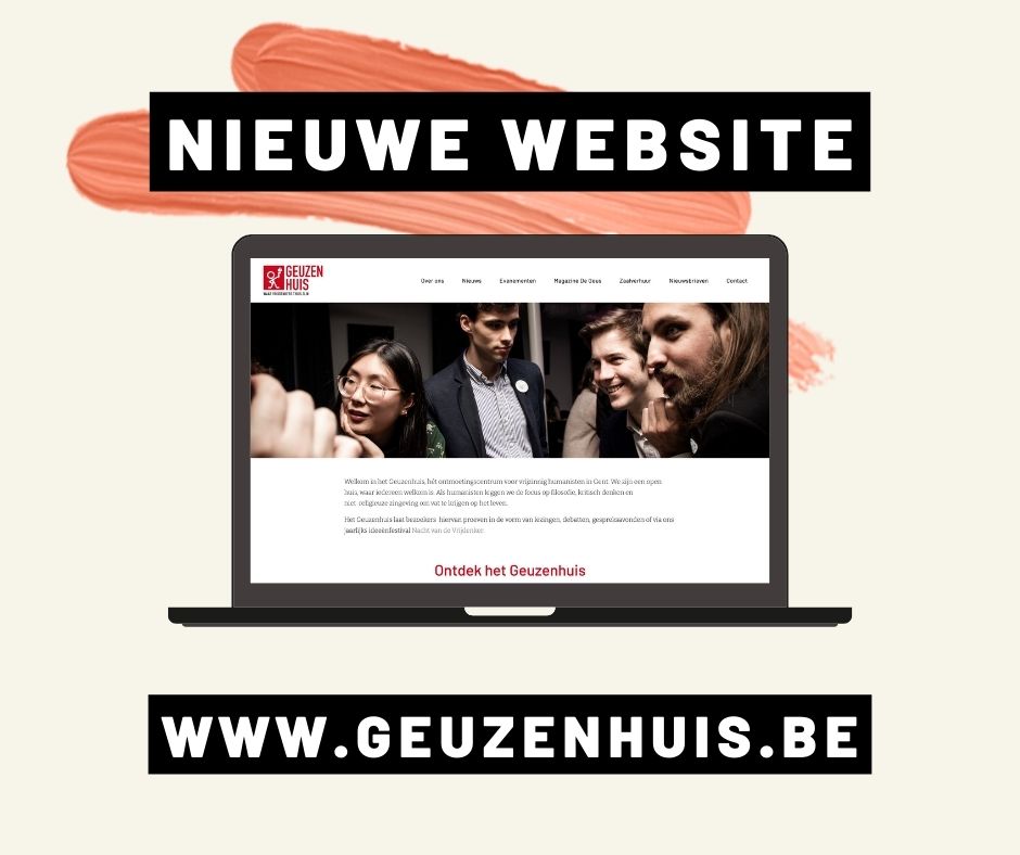 Lancering nieuwe website geuzenhuis.be