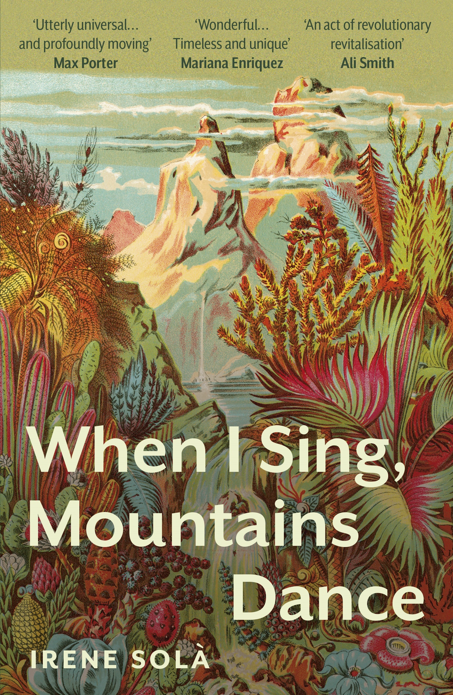 Boekenklets: When I sing, Mountains dance