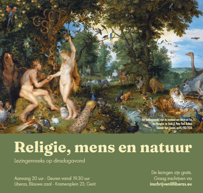 Religie, natuur en mens – Lezingenreeks 06/10 – 08/12/2026